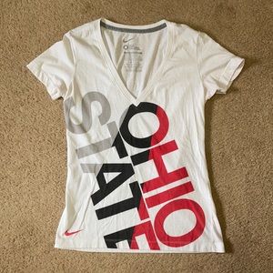 Nike Ohio State V-Neck T-Shirt, size M